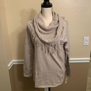 Style & Co Scarf Top Size Large